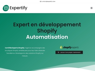 Agence de création de sites Shopify à Paris