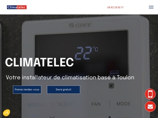 Installateur de climatisation à Toulon, Climatelec