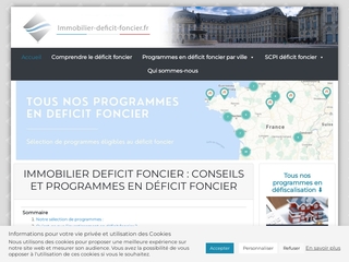 L’investissement en déficit foncier