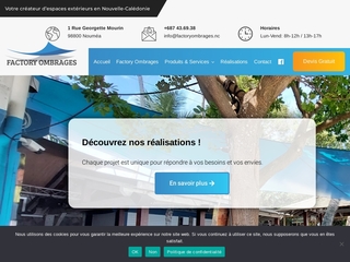 Toiles, Pergolas, Stores sur-mesure