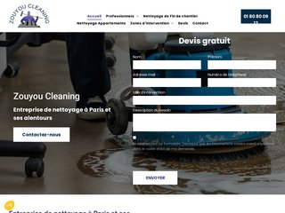 Service de nettoyage de bureaux