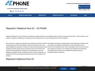 Réparation téléphone mobile