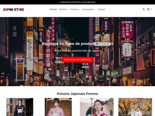 Japon store : vêtements japonais pour homme et femme