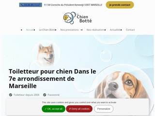 Toiletteur pour chien