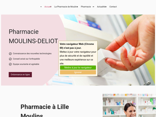 Rendez-vous dès maintenant dans votre pharmacie Moulins-Deliot