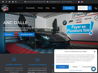 La référence commerciale des dalles pleines en PVC clipsables