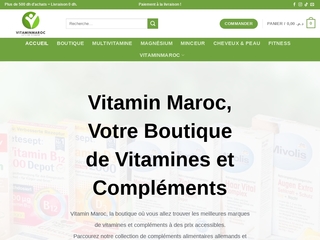 Boutique de compléments alimentaires allemands