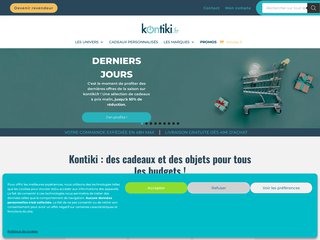 Kontiki, cadeaux personnalisés et objets originaux