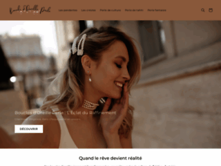 Boucle d’Oreille Perle