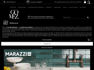 Maison Gomez, distributeur de salle de bain, peinture et revêtement