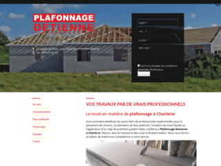 Plafonnage Detienne, entreprise de plafonnage 