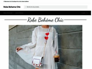 Robe bohême chic