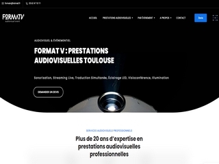 Prestations audiovisuelles pour les événements