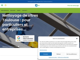 CDUPROPRE expert du nettoyage de terrasse, vitres, toitures