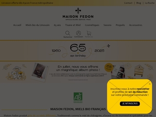 Le miel de Maison Fedon
