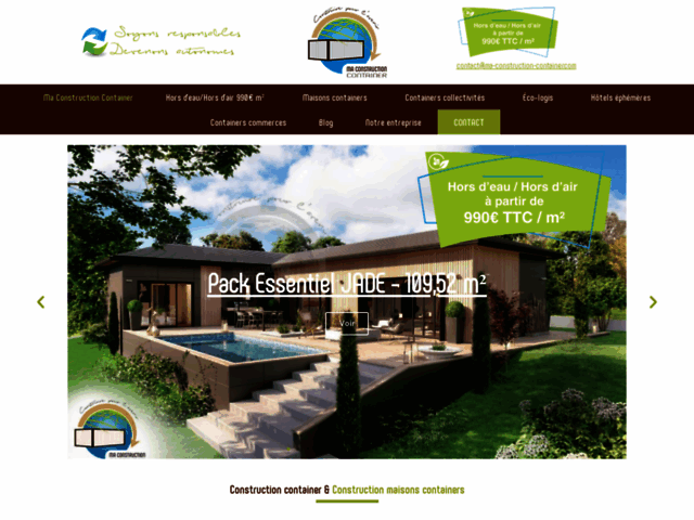 Ma Construction Container – Constructions modulaires
