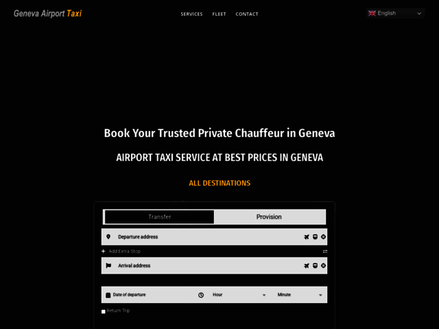 Geneva Airport Taxi - Chauffeur privé