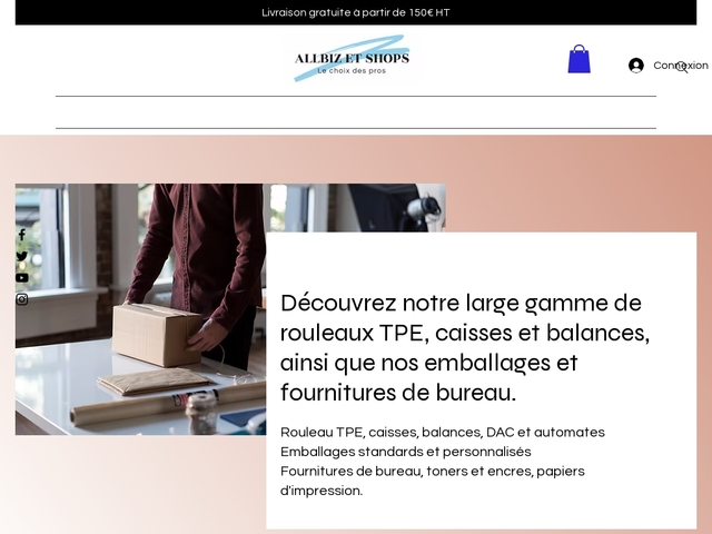 Rouleaux Thermiques, étiquetage manuel et emballages alimentaires