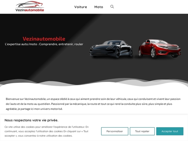 Vezinautomobile : Découvrez le blog de voitures et de motos autrement