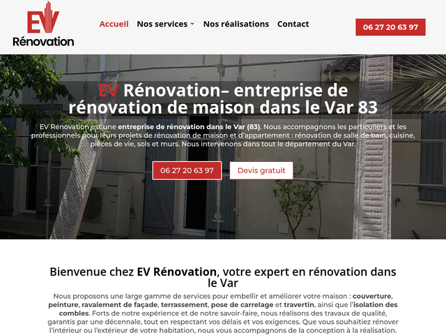 EV rénovation