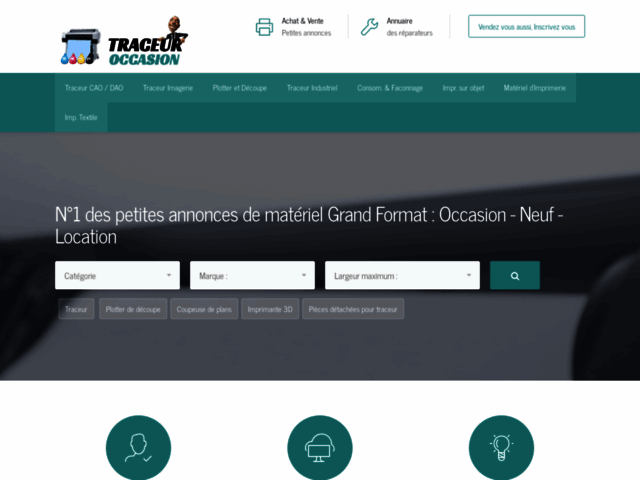Petites annonces de traceurs d’occasion