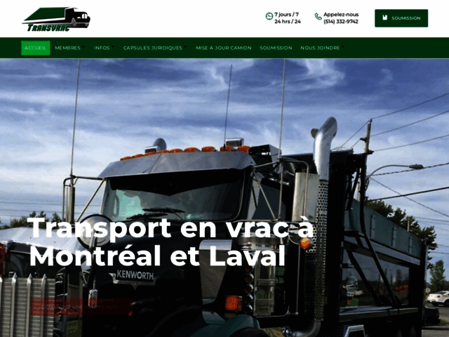 Transvrac : Un spécialiste du transport en vrac 
