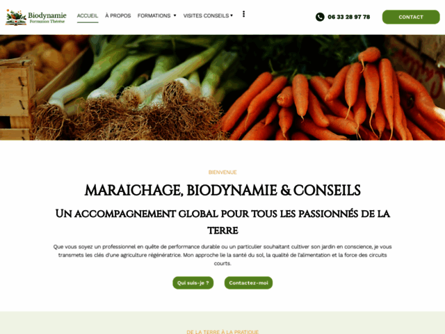 Biodynamie Formation THERESE