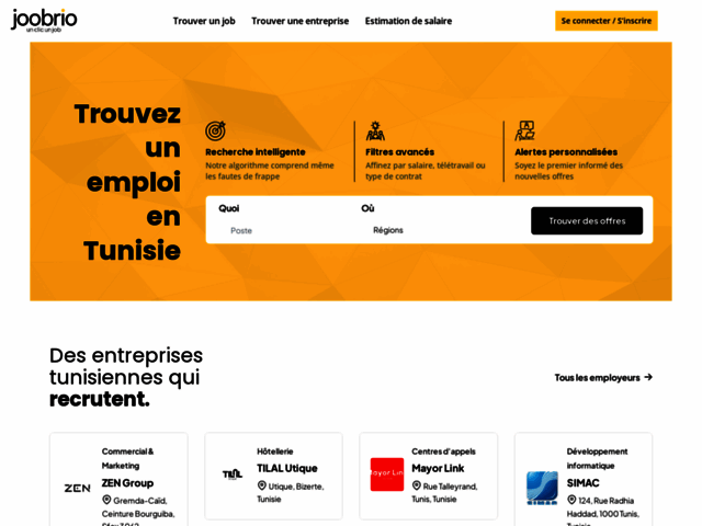 Joobrio - Plateforme d’offres d’emploi