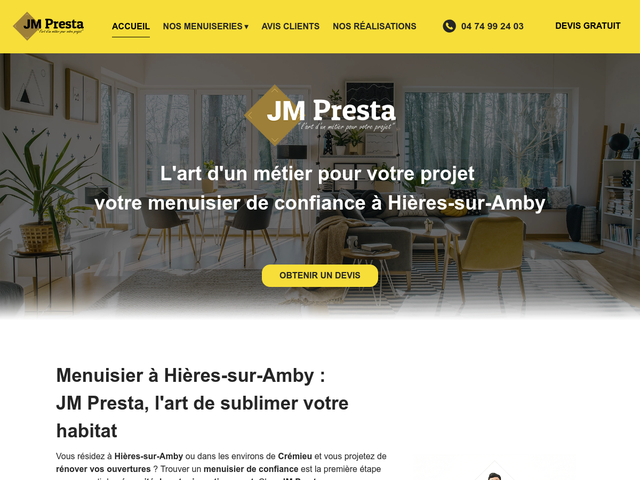 JM Presta menuiseries