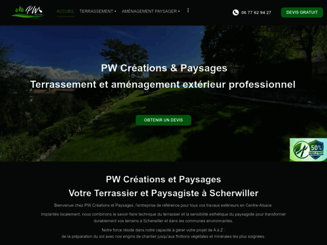 PW créations et paysages
