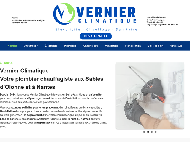 Vernier Climatique