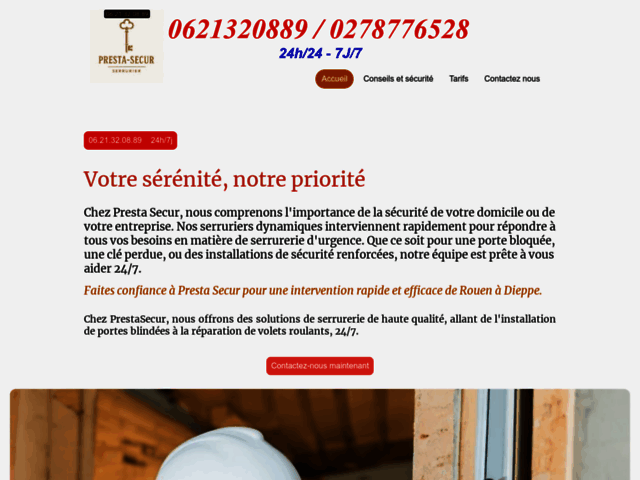Prestasecur Sécurité Privée : Serrurier professionnel