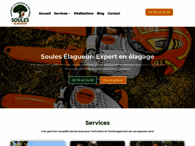 Soules élagage