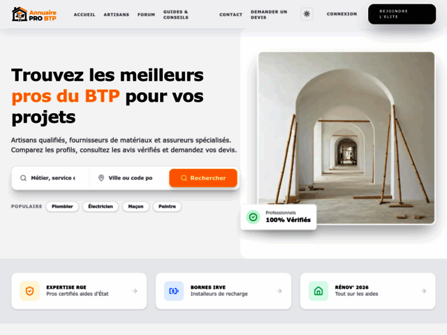 Trouvez votre artisan RGE