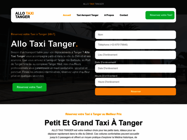 Service de Allo Taxi 