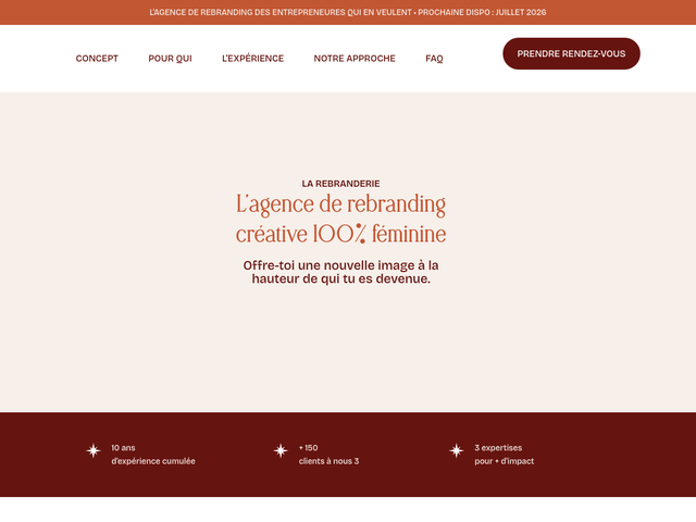 Agence de rebranding pour entrepreneures