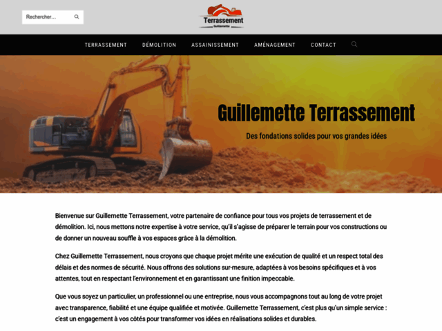 Guillemette terrassement