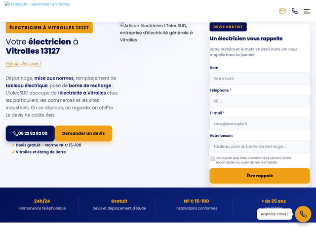 Entreprise d’électricité générale