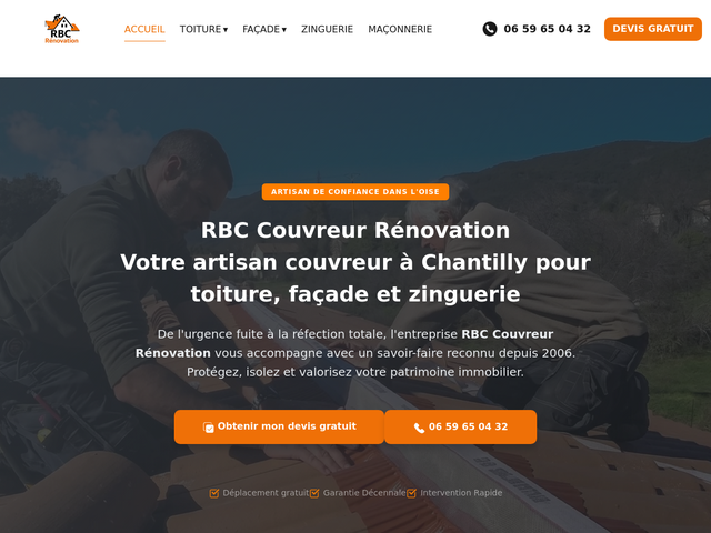 RBC Couvreur Rénovation