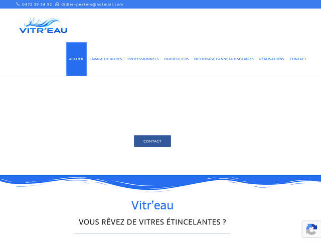 Vitr’eau – Spécialiste de l’entretien des surfaces vitrées