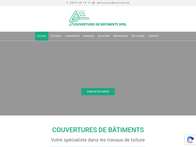 Couvertures de Bâtiments – Toiture, charpente et isolation