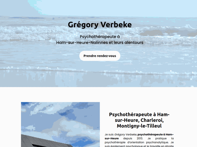 Psychothérapeute | Grégory Verbeke