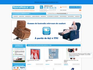 Boutique en ligne matériel médical