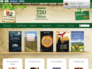 Ventes de romans historique et livres de terroir : TDO Editions