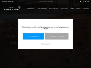 Groupe Mare Nostrum spécialisé en Ressources Humaines, Formations réglementaires, Intérim BTP