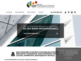 Cap Transactions : immobilier d'entreprise
