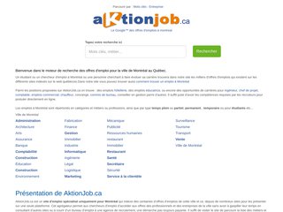 Emploi montréal