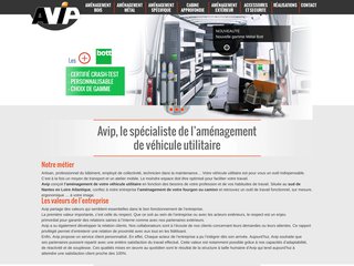 Avip 44 aménagement de véhicules utilitaires