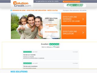 Solution Crédit - Le spécialiste du rachat de crédits