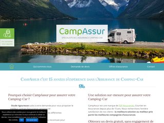 CampAssur - L'assurance pour Camping-Car